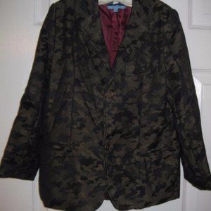 Boys Camo Sport Coat